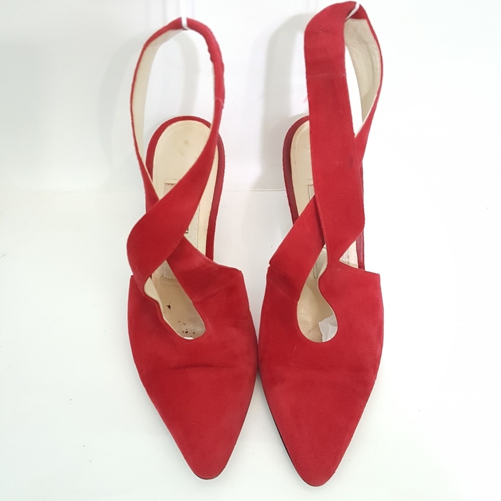 ▪️Vintage 90's Michael Kors Wrap Around Pump